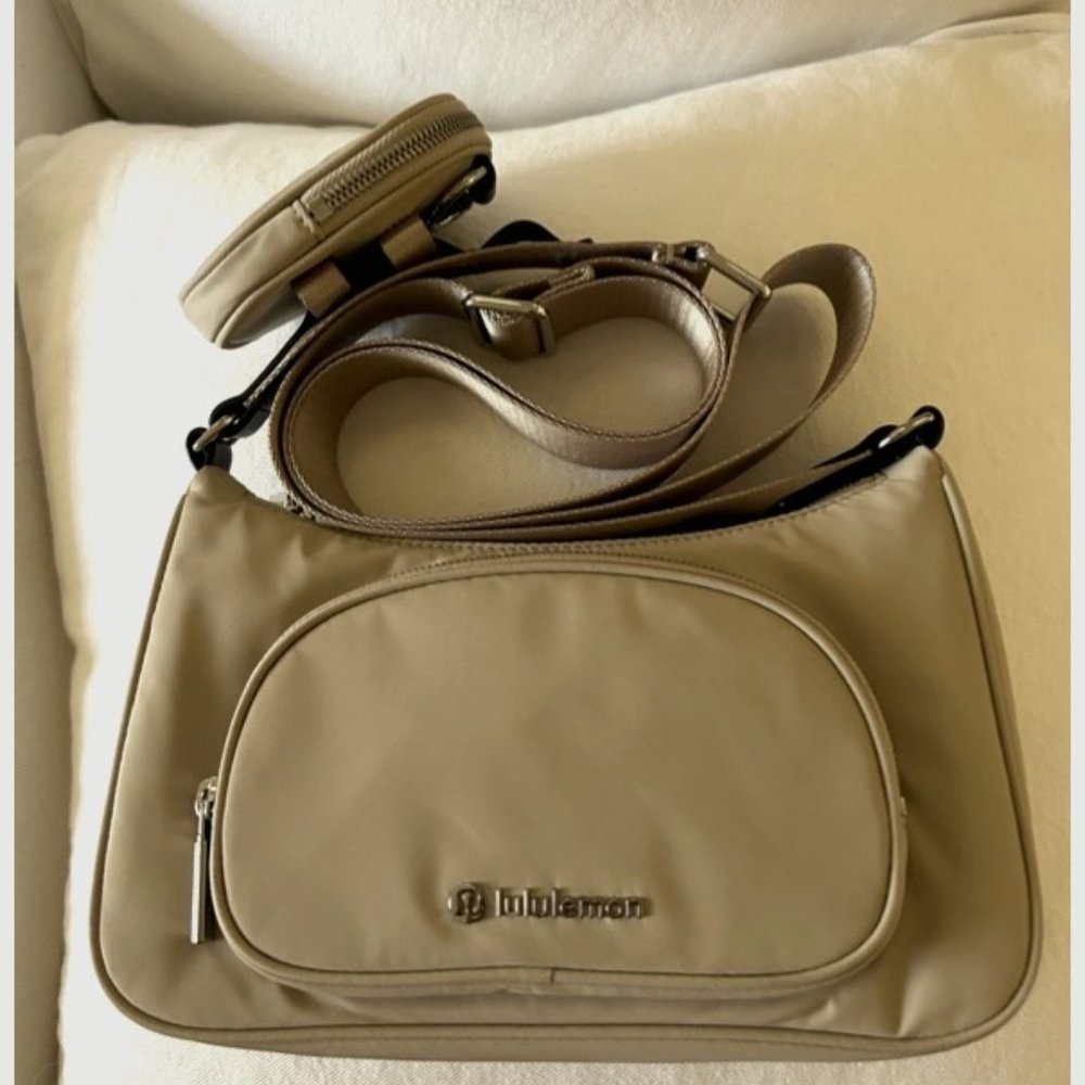 Lululemon Crossbody with Nano Pouch Trench Belt Bag Pack Athletic Hiking Trail